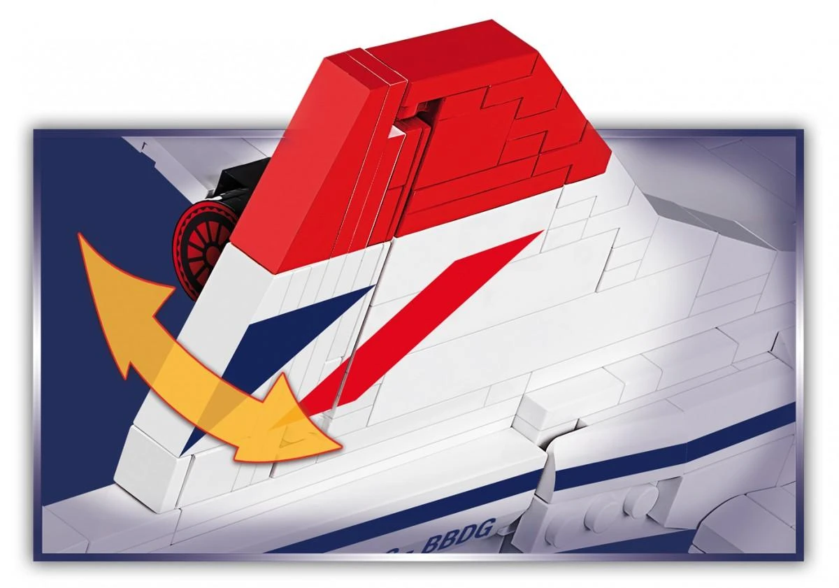 Cobi HC 1917 Concorde G-BBDG 1:95 455 kl.