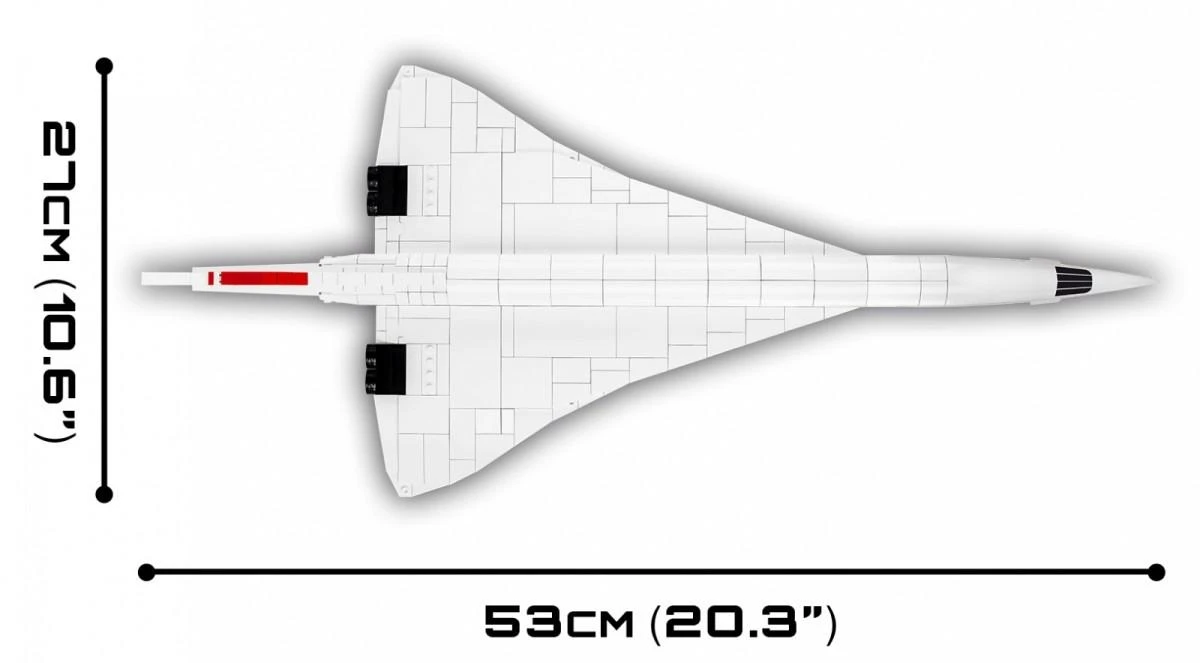 Cobi HC 1917 Concorde G-BBDG 1:95 455 kl.