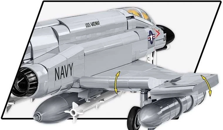Cobi Klocki Armed Force F-4 Phantom II 703 dalys