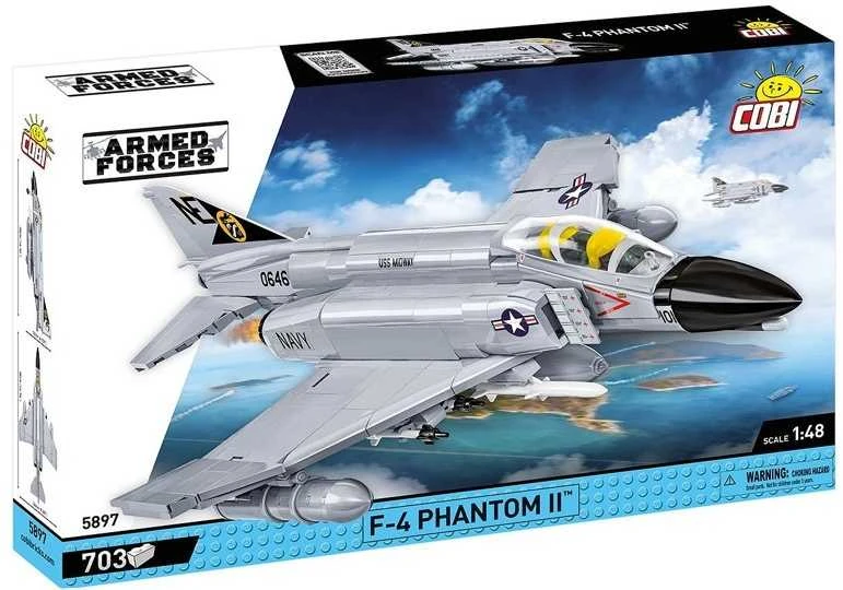 Cobi Klocki Armed Force F-4 Phantom II 703 dalys