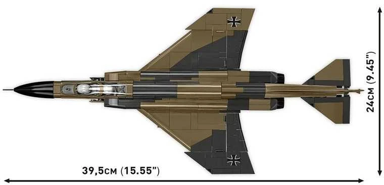 Statybos žaidimas - COBI - F-4F Phantom II - Rudas - Surinkimo komplektas - Vaikams