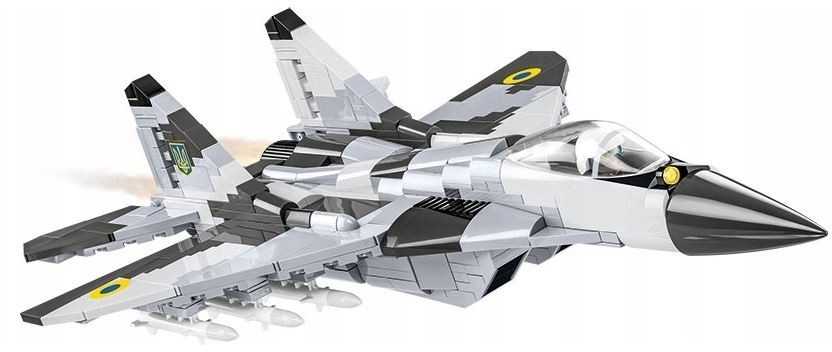 Konstrukciniai blokeliai Cobi 5833 Mig-29 "kijevo Vabzdys"