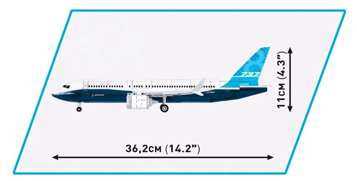 COBI - Konstruktorius Boeing 737-8, 1/110, 26608