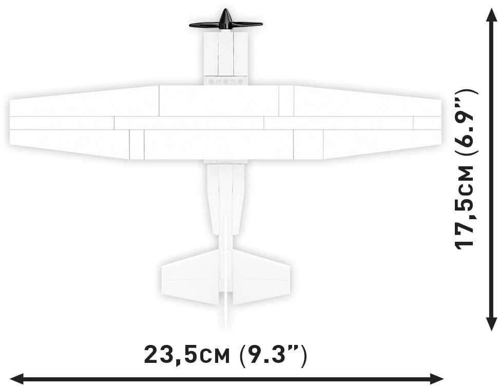 COBI civilinis orlaivis Cessna 172 Skyhawk 160kl 26620