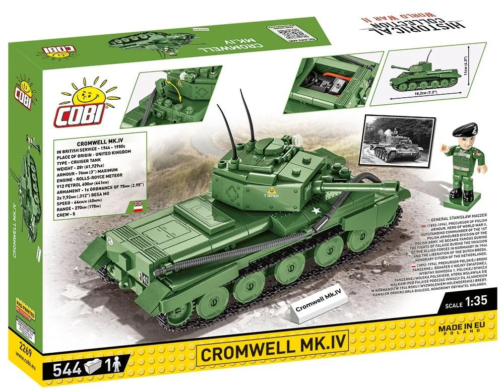 COBI - Konstruktorius Cromwell Mk.IV, 1/35, 2269