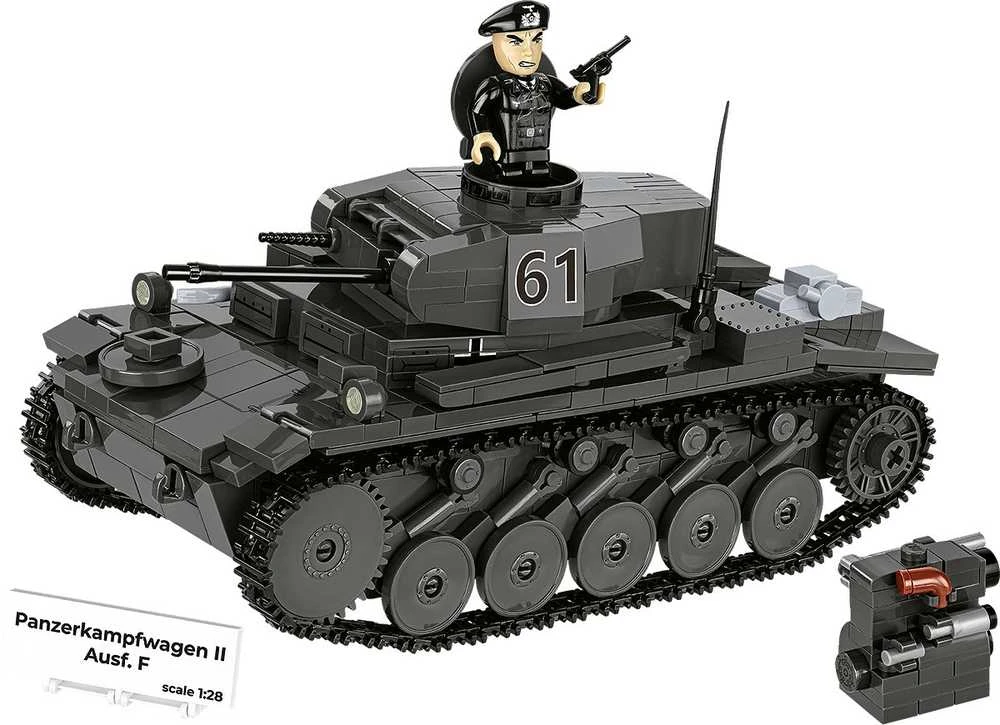Cobi Panzerkampfwagen II tankų blokai 813 blokų