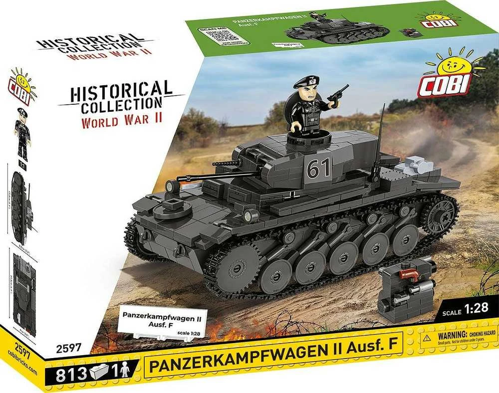 Cobi Panzerkampfwagen II tankų blokai 813 blokų