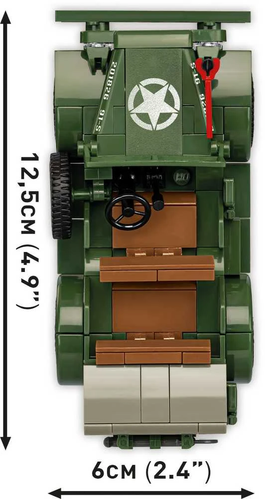 COBI HC II WWII Dodge WC-56 Command Car 208kl 3111