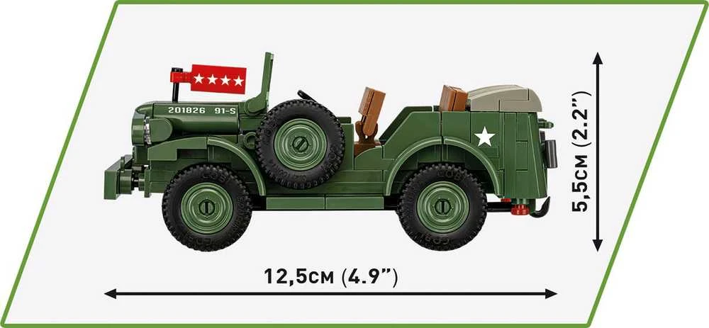 COBI HC II WWII Dodge WC-56 Command Car 208kl 3111