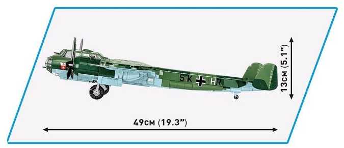 Cobi Lėktuvas – DORNIER – DO 17Z-2 – Pagrindinė spalva: balta