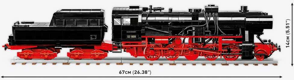COBI TRAINS DRB Class 52 Steam Locom.Germ 6282