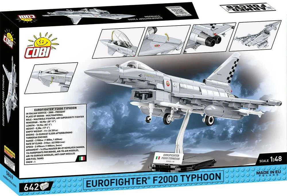 COBI ARMED FORCES EurofighterF2000Typh.642kl 5849