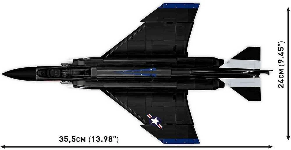 Cobi Konstruktoriaus rinkinys F-4S Phantom II „Juodas Bunny“