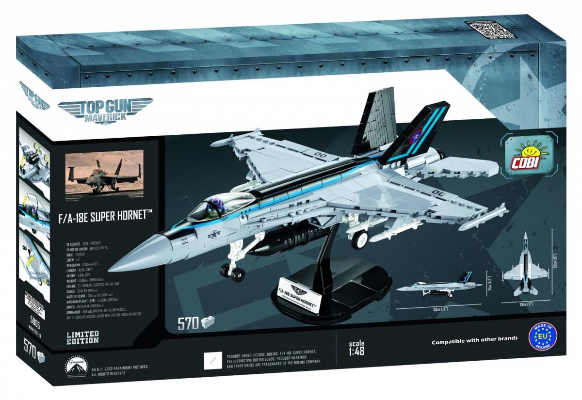 Lėktuvo konstravimo komplektas - COBI - Super Hornet junior sidabras - 570 vnt