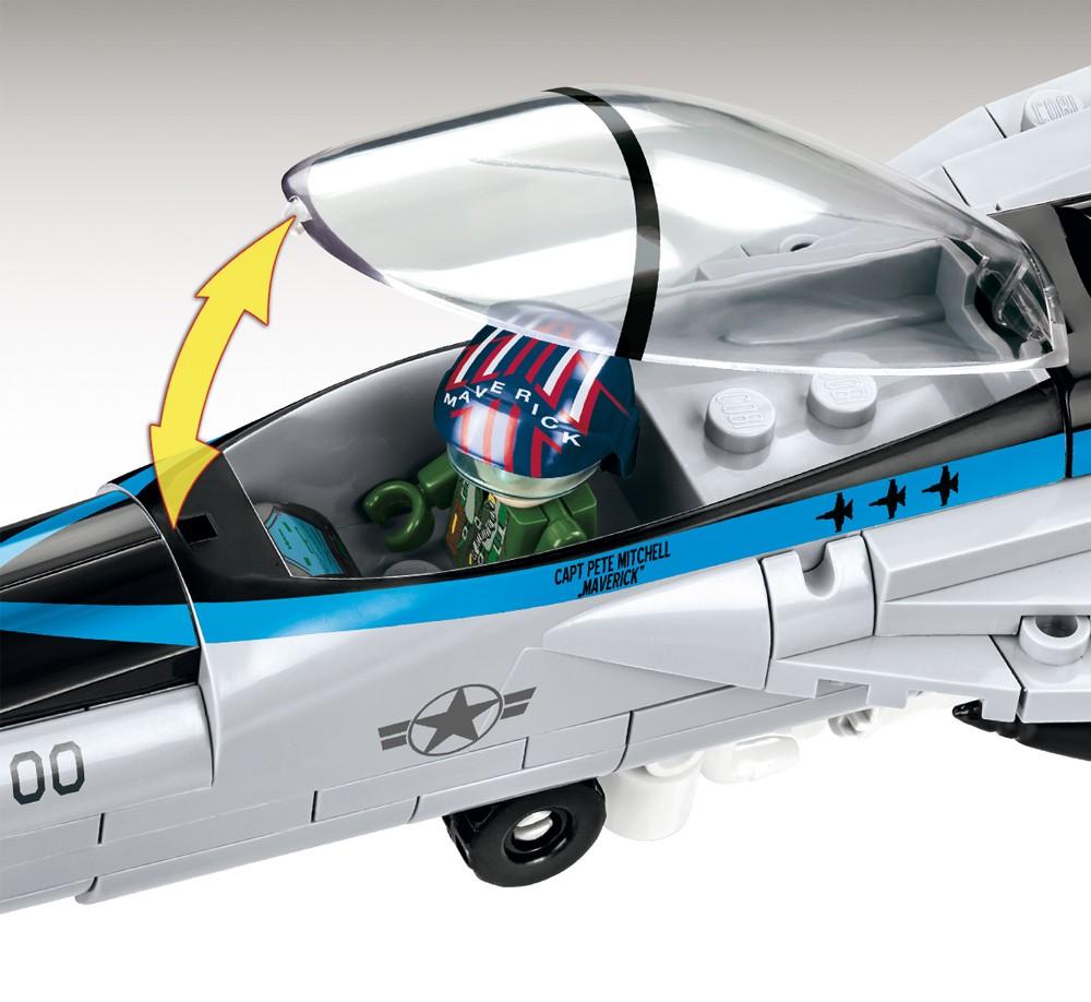 Lėktuvo konstravimo komplektas - COBI - Super Hornet junior sidabras - 570 vnt