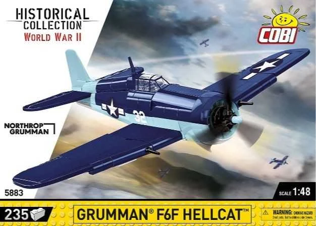 COBI HC WWII Grumman F6F Hellcat 235kl 5883