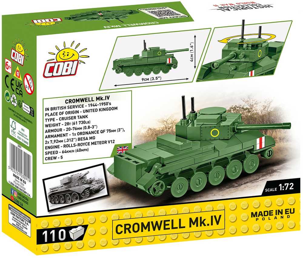 Konstruktorius Cobi Cromwell Mk.IV, 110 d.