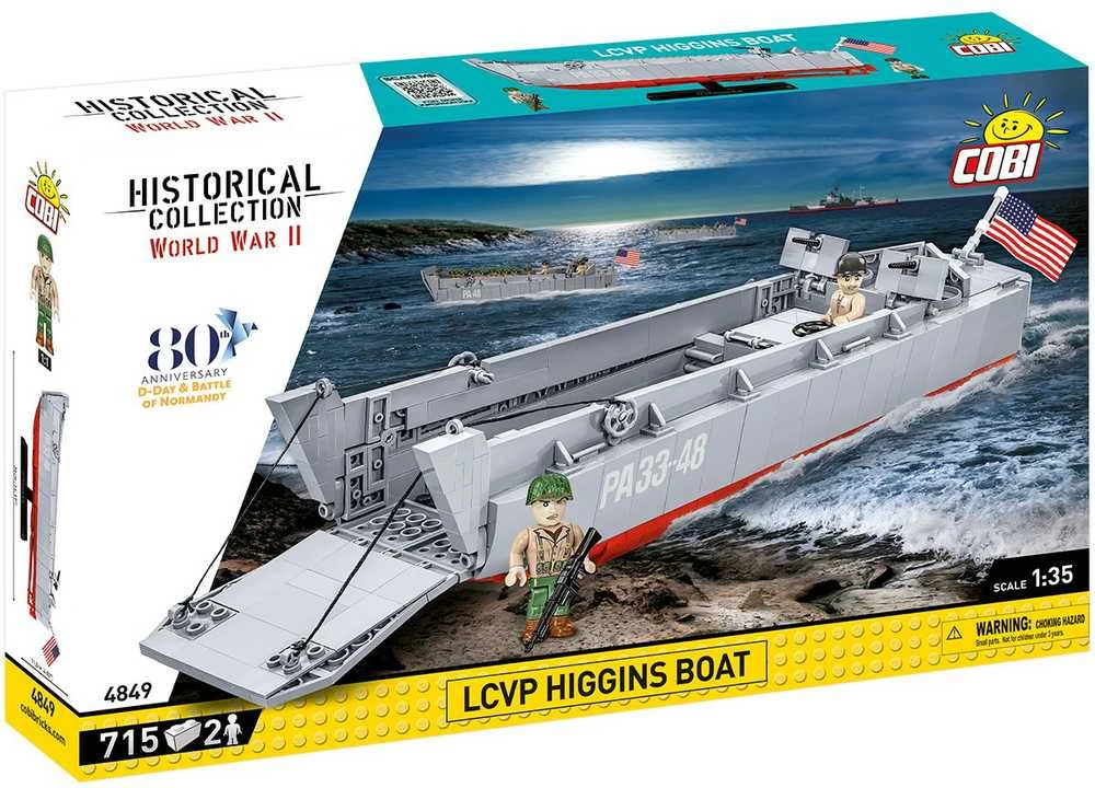 Cobi Klocki istorinės kolekcijos LCVP Higginso valtis