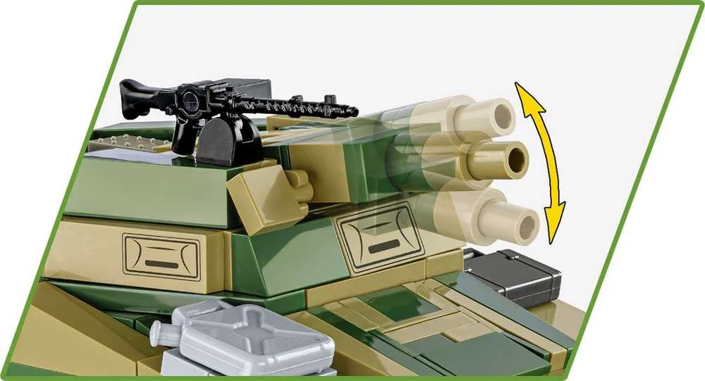 Cobi Klocki istorinė kolekcija Sd.Kfz. 234/3 stuburo
