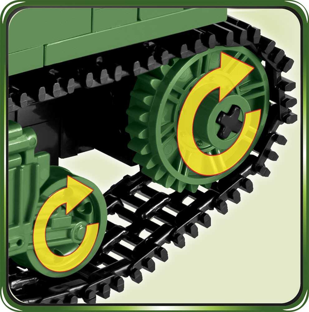 COBI ARMY 2515 SHERMANN FIREFLY 500 KLASĖS TANKAS.
