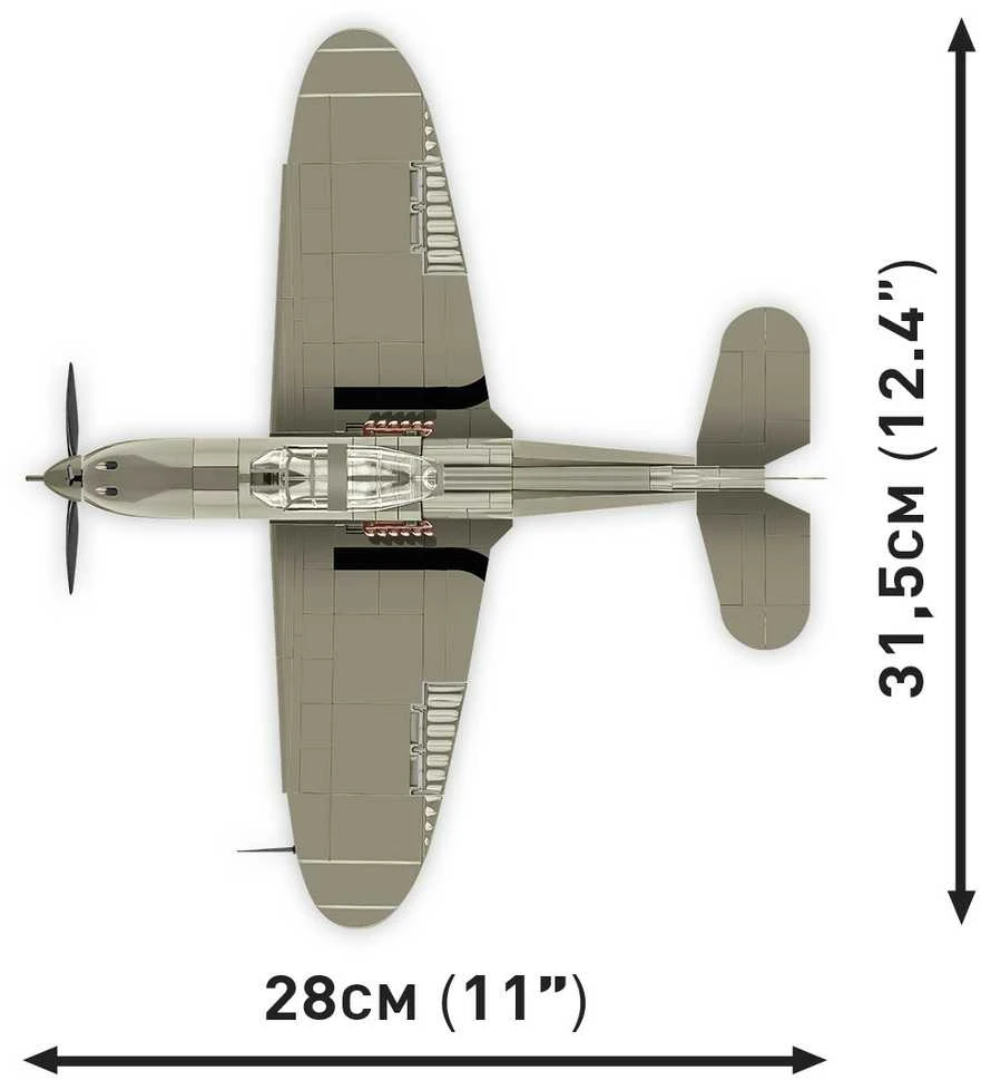 COBI HC II WWII BELL P-39D Airacobra 361 kl 5746