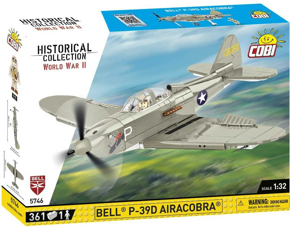 COBI HC II WWII BELL P-39D Airacobra 361 kl 5746