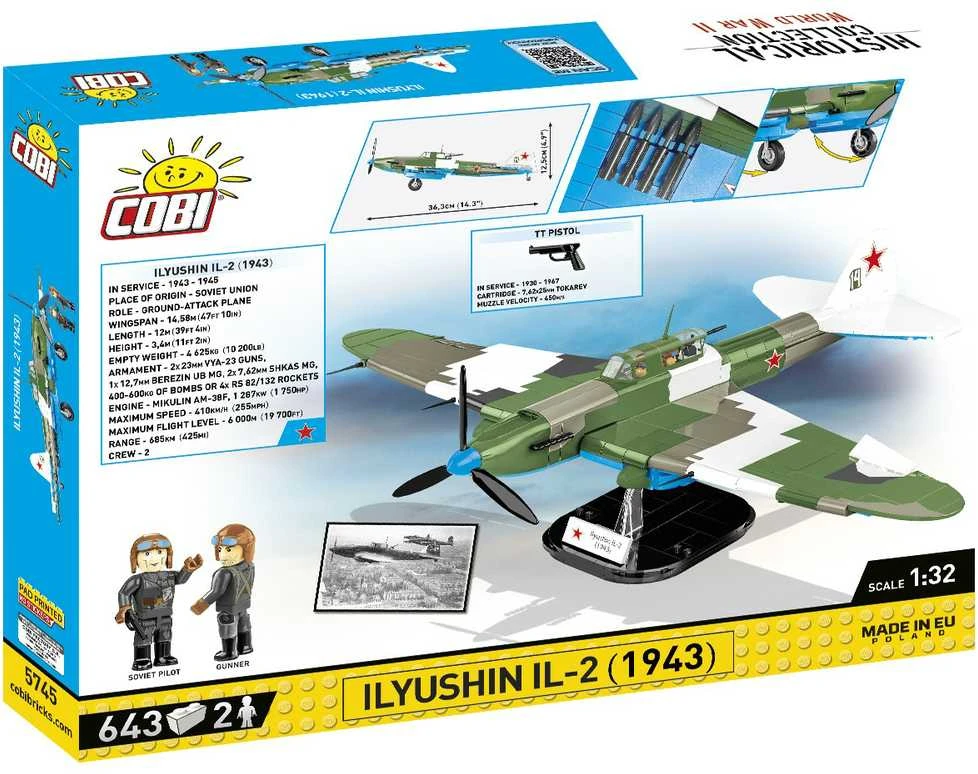 COBI HC II pasaulinis karas Ilyushin IL-2 1943 643 kl 5745