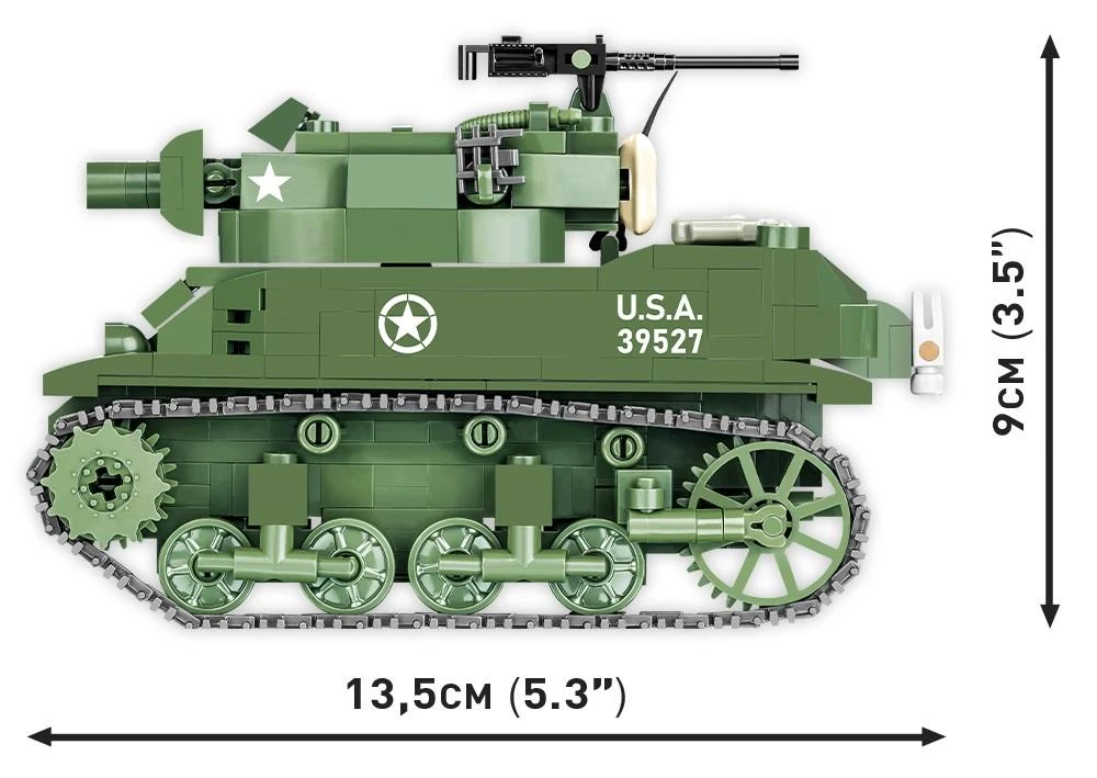 Konstruktorius Cobi H.M.C M8 Scott, 525 dal.