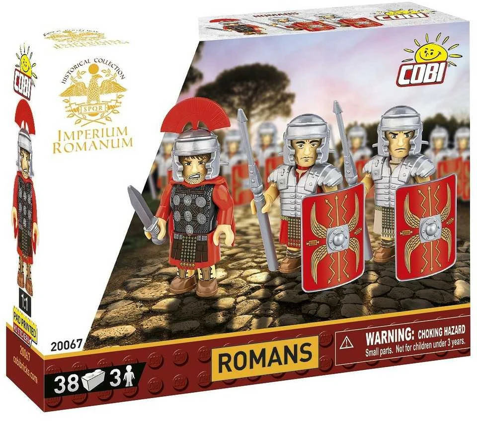 Konstravimo žaidimas - COBI - 20067 - Romėnai - Raudona - Surinkimas patiems.