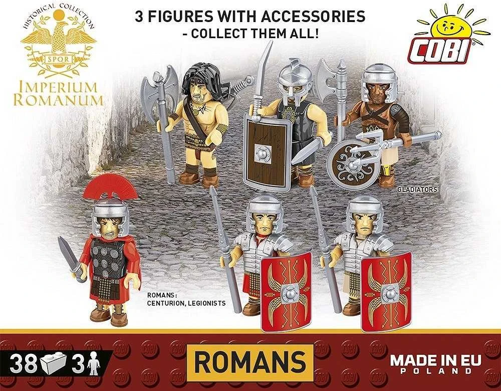 Konstravimo žaidimas - COBI - 20067 - Romėnai - Raudona - Surinkimas patiems.