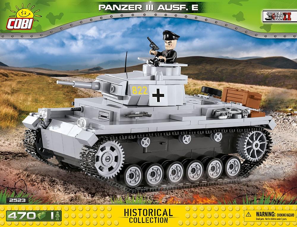 COBI SMALL ARMY 2523 PZKPFW III AUSF.E 475 KL.