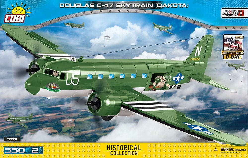 COBI 5701 Douglas C-47 Skytrain Dakota ISTORIJA