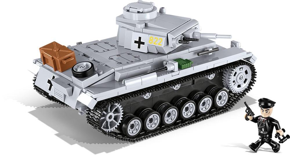 COBI SMALL ARMY 2523 PZKPFW III AUSF.E 475 KL.