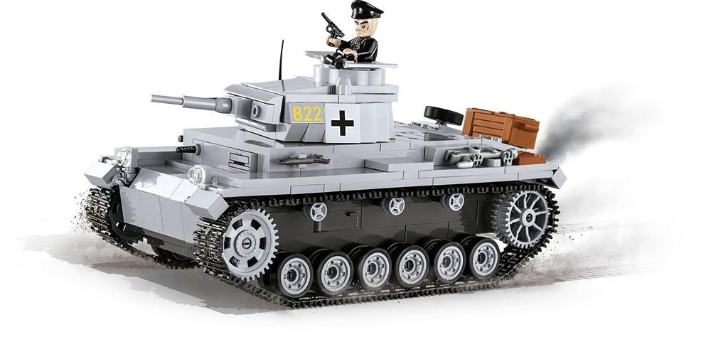 COBI SMALL ARMY 2523 PZKPFW III AUSF.E 475 KL.
