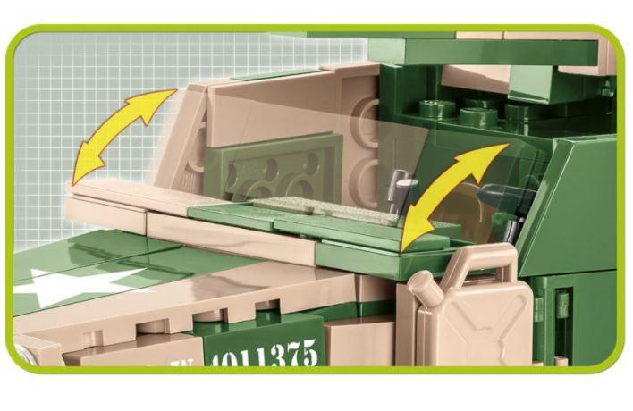 Cobi 2535 M3 Gmc Transporter Statybiniai Blokeliai
