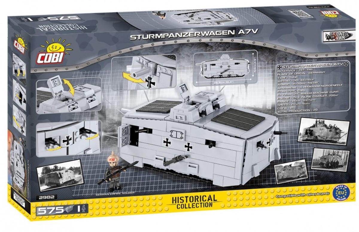 COBI 2982 VOKIETIŠKO TANGO STURMPANZERWAGEN KONSTRUKTORIUS