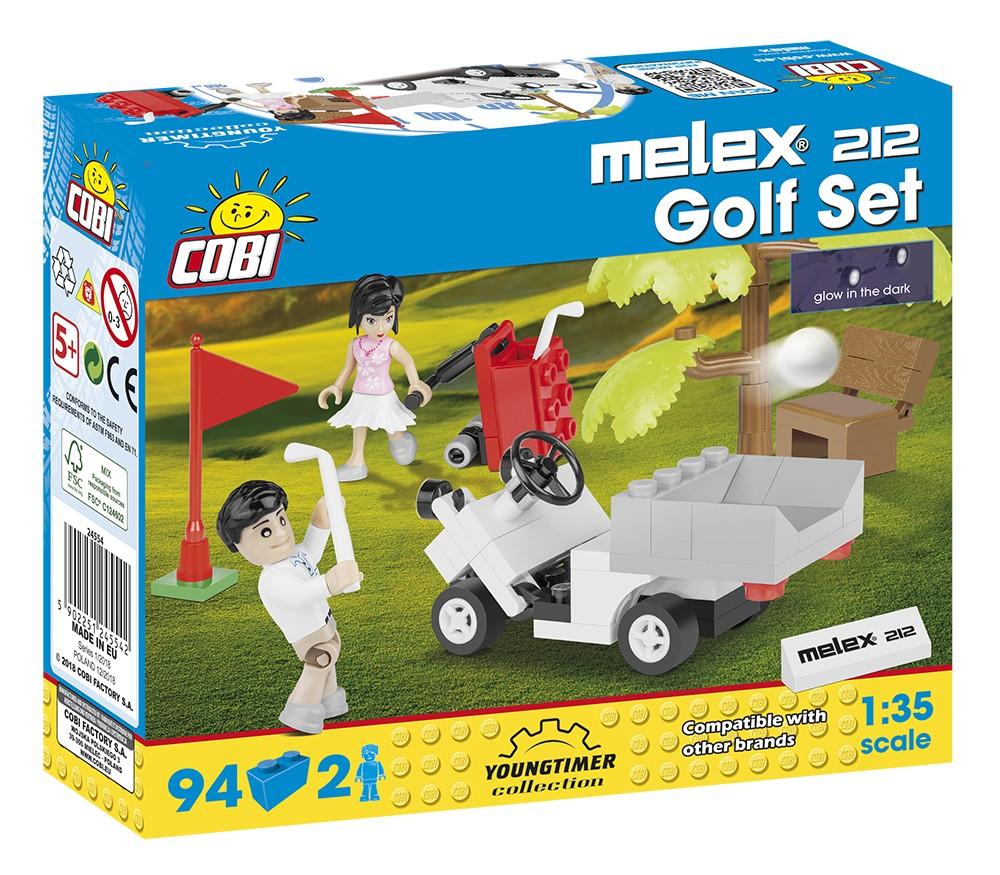 Konstruktorius Cobi Melex 212 Golf Set 24554, 94 d.