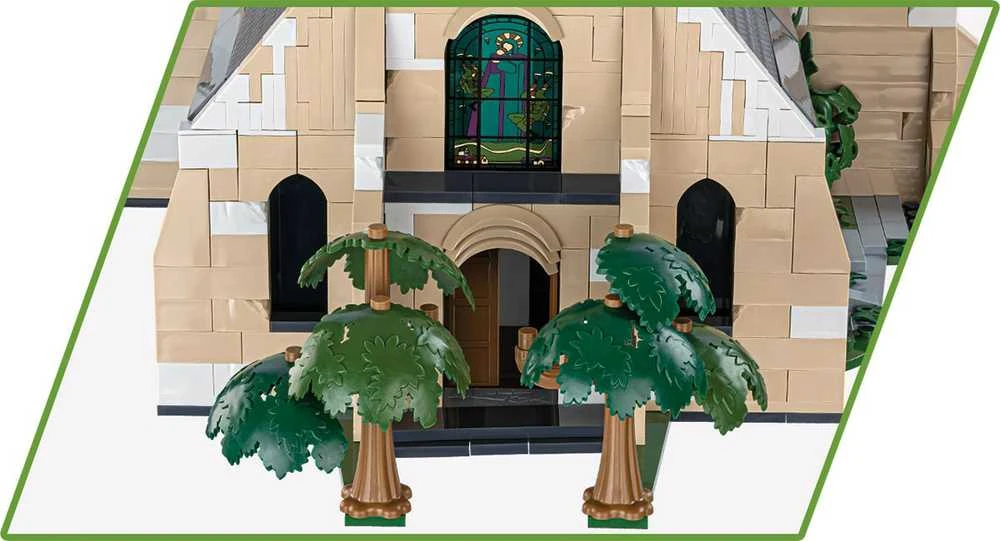Cobi Bažnyčios blokai Sainte-mere-eglise