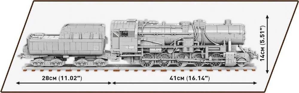 COBI TRAINS Kriegslokomotive Baureihe 52 2400 6281