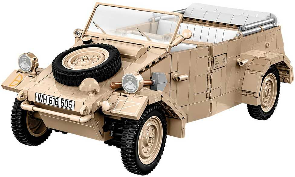 Konstruktorius Cobi Kübelwagen Typ 82 visureigis 2803, 1326 d.
