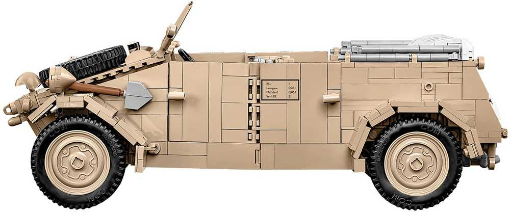 Konstruktorius Cobi Kübelwagen Typ 82 visureigis 2803, 1326 d.