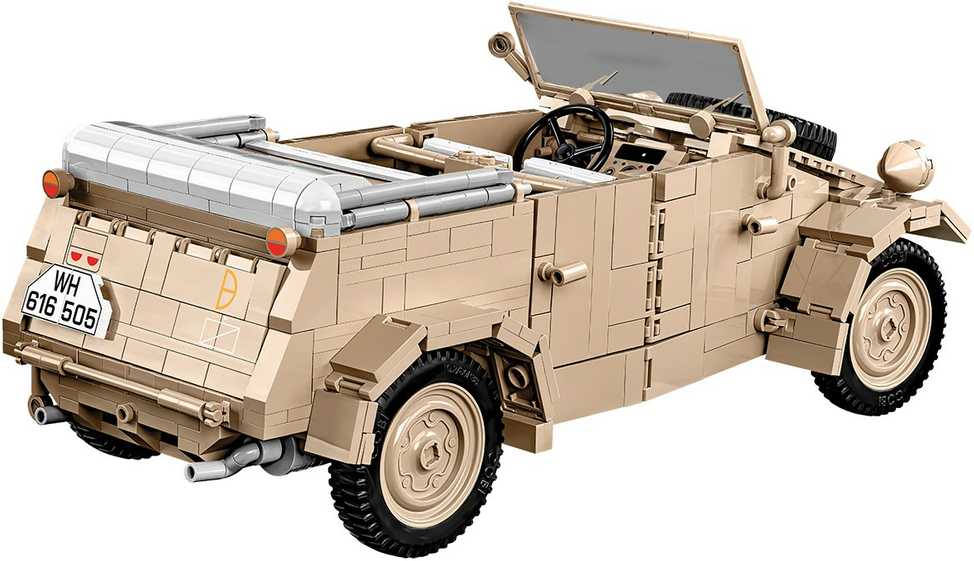 Konstruktorius Cobi Kübelwagen Typ 82 visureigis 2803, 1326 d.