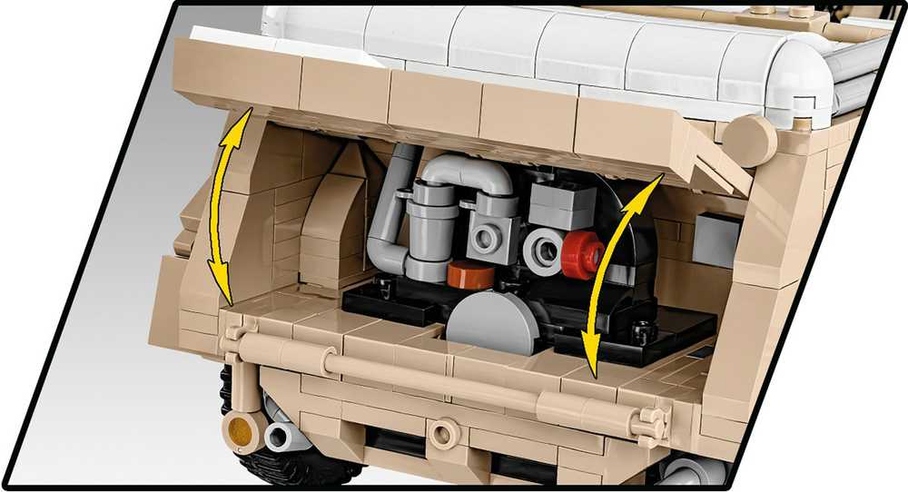 Konstruktorius Cobi Kübelwagen Typ 82 visureigis 2803, 1326 d.
