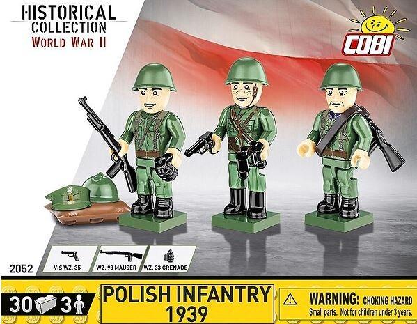 Lenkijos pėstininkų figūrėlės Cobi Klocki 1939, 33 d.
