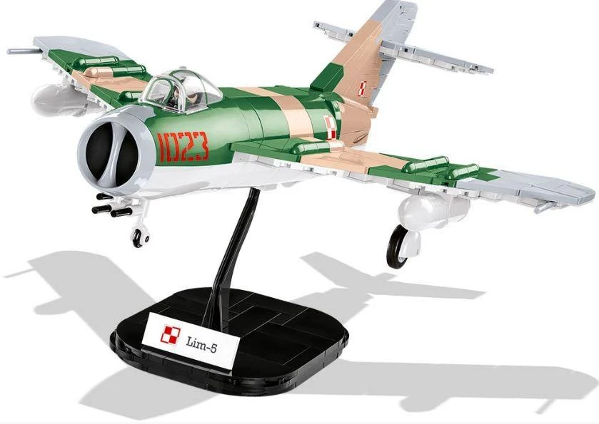 Cobi Lėktuvo modelis Lim-5 su lenkų pilotu