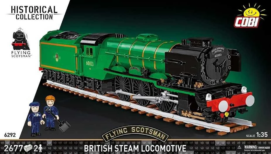 Cobi „Flying Scotsman BSL“ lokomotyvų blokai