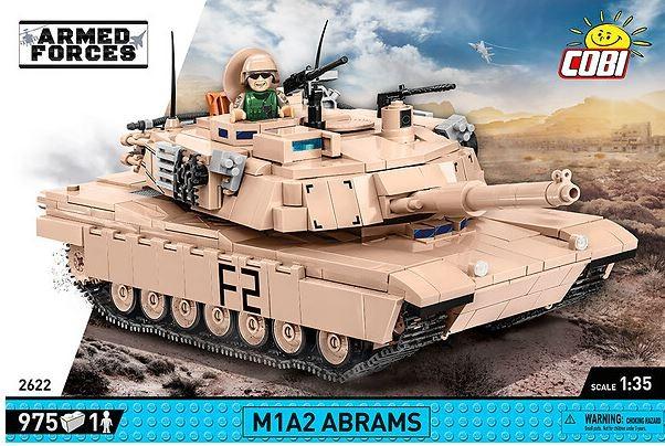 COBI - Konstruktorius M1A2 Abrams, 1/35, 2622