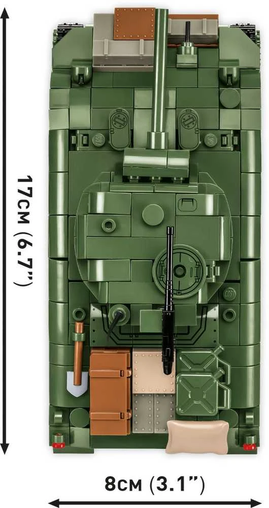 Cobi Klocki M4A1 Sherman 663 blokai