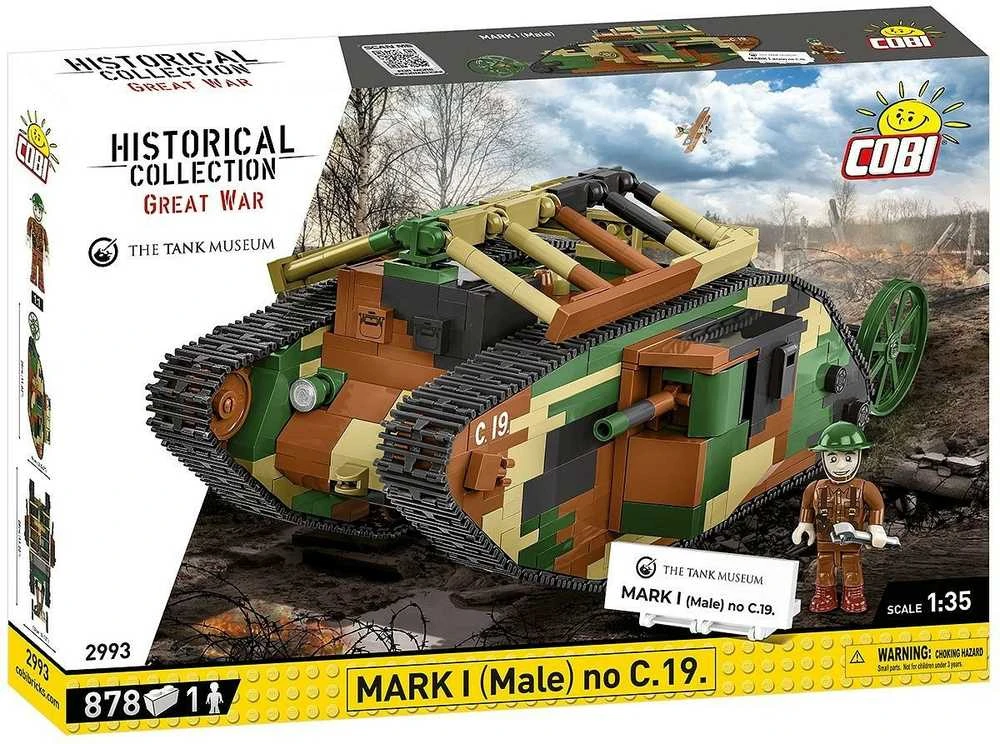 Cobi Mark I vyras modelis C.19 konstruktorius, 878 dalys