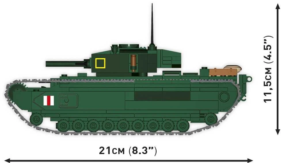 Cobi Klocki Mark IV Churchill 668 blokai